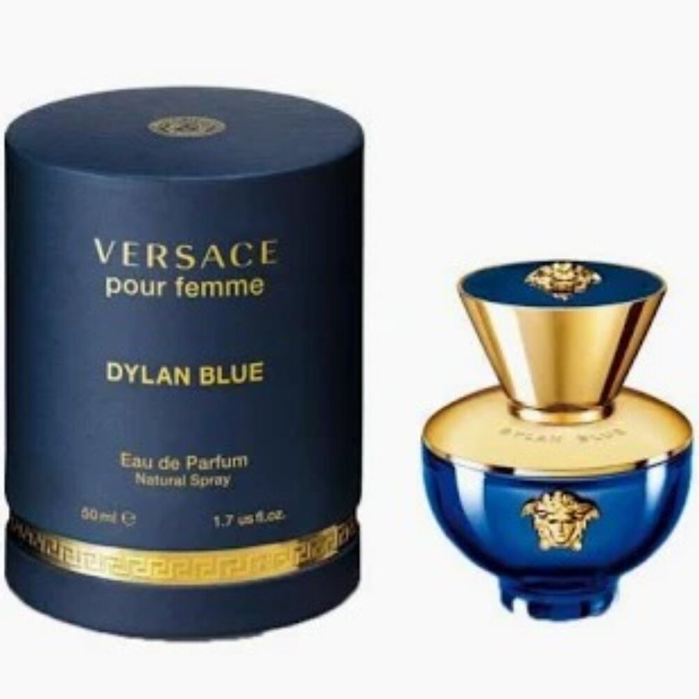 Versace Gift Set-Dylan,Dylan Blue,Dylan Purple Mini EDP-5ml,0.16oz-3pc-BOXED-NEW - Picture 3 of 16